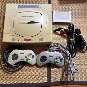 Sega Saturn console hst-0014.Tested from Japan