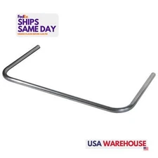 Allstar ALL22653, One Natural Steel Mini Stock Front Hoop Universal Fits 46-1/2I