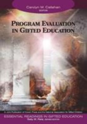 Program Evaluation in Gifted Education Paperback