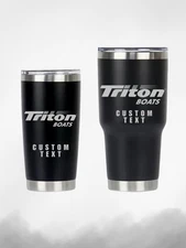 TRITON BOAT | 20/30OZ | ENGRAVED TUMBLER | CUSTOM | FREE PERSONALIZATION