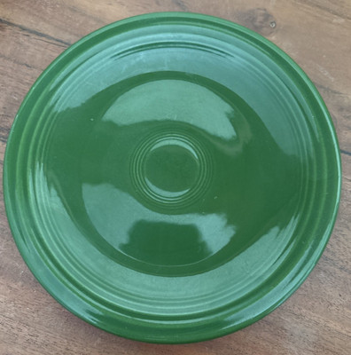 vtg Fiestaware Fiesta Medium Green Bread And Butter Plate 6 1/8 Inches 1950's