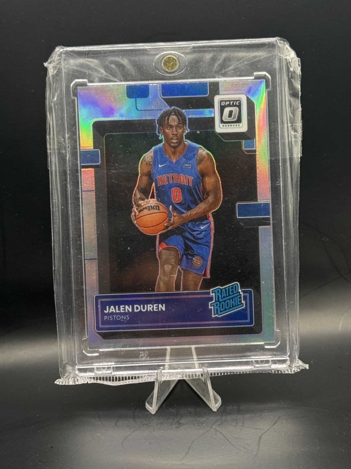 2022-23 Donruss Optic Rated Rookie Silver Holo #227 Jalen Duren Detroit Pistons