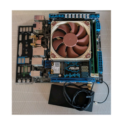 ASUS P8Z77-I DELUXE/WD Mini-ITX LGA1155 COMBO I5-3570 8GB DDR3 RAM Noctua NH-L9i