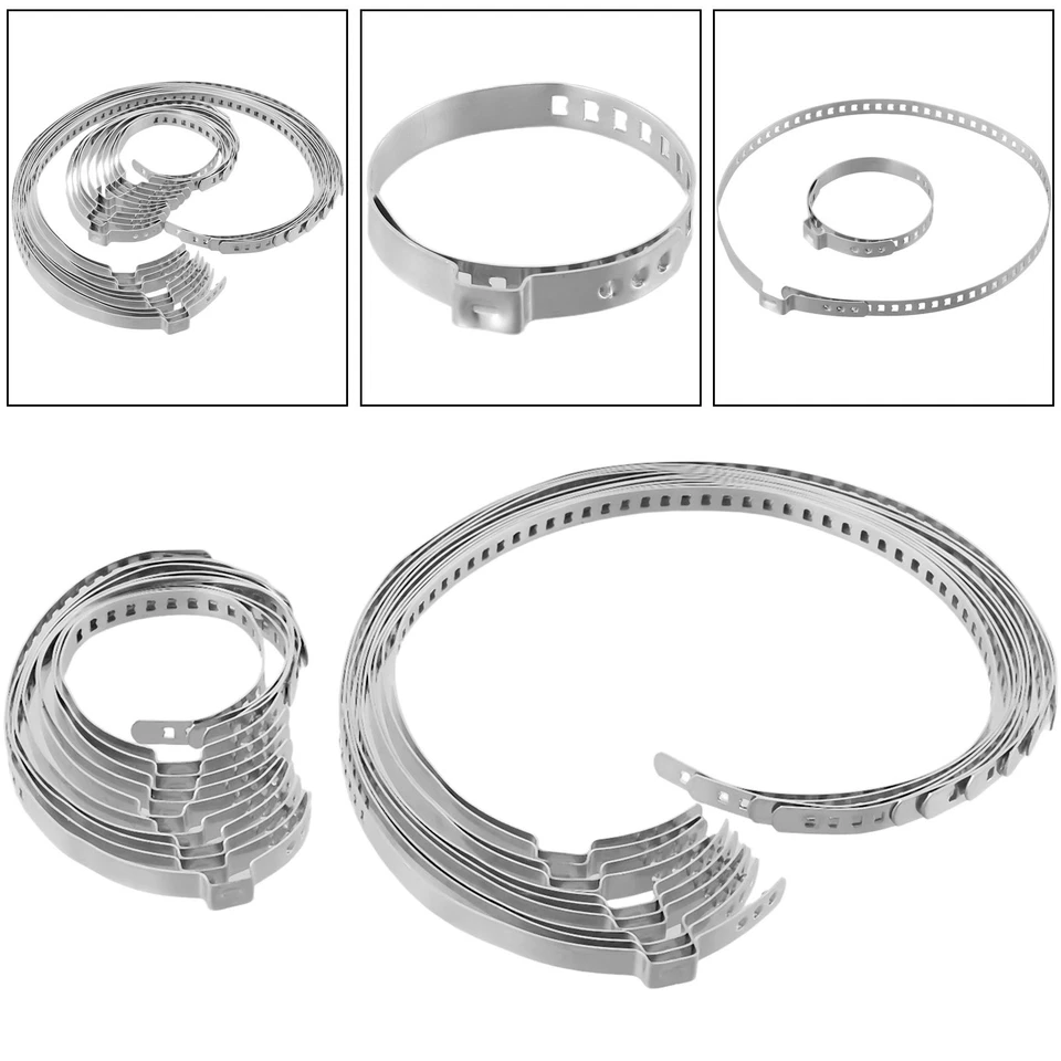 Stainless Steel Tool Kit 20pcs Drive Shaft Axle Joint Boot Clamps for Cars - Image 3 of 4