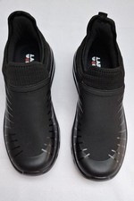 Larnmern Work Mens Unisex Black Chef Cook Carehome Shoe Eur 41 Uk 7 New Rrp £38