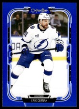 2025-26 O-Pee-Chee Blue Border Erik Cernak #340