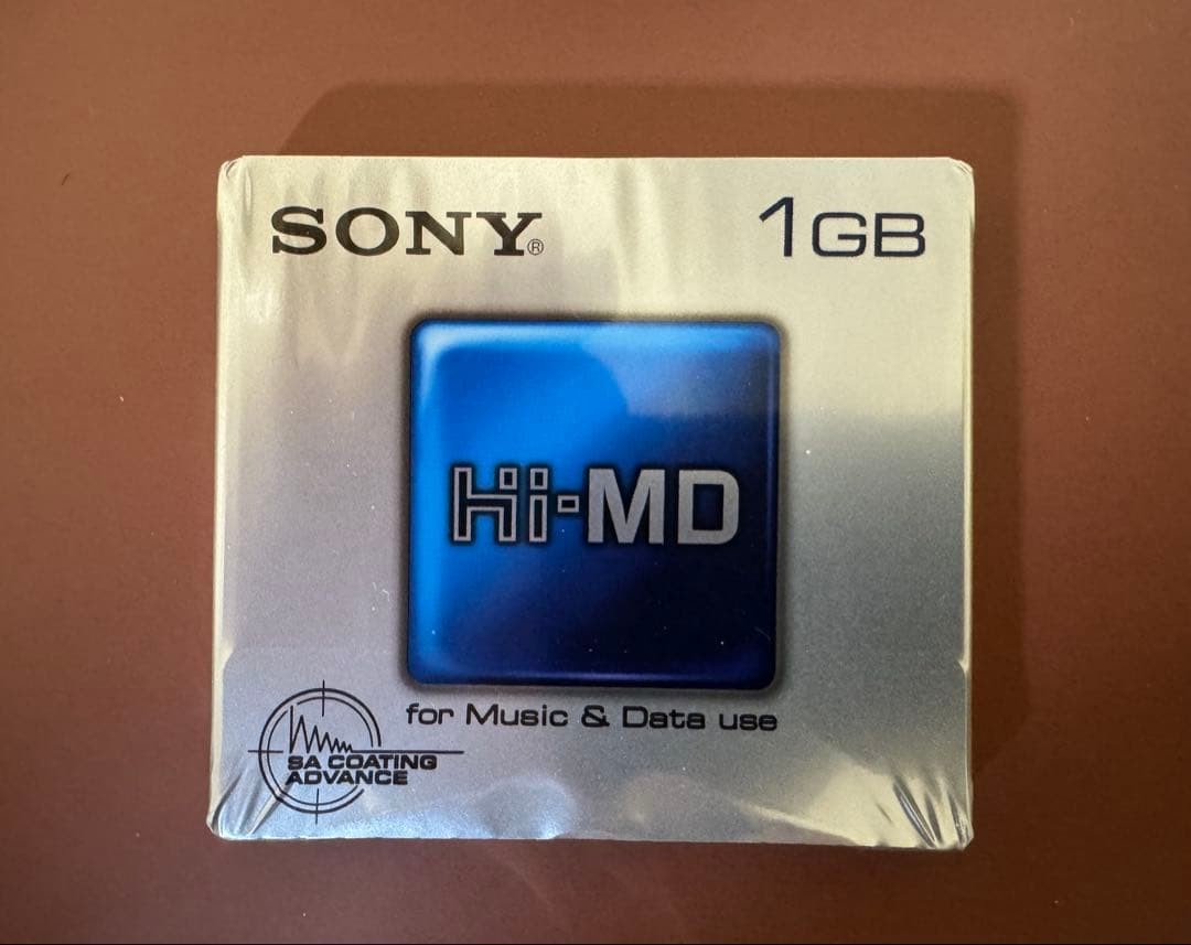 Sony Hi MD 1GB Disc Recordable Music Data MiniDisc New Unopened