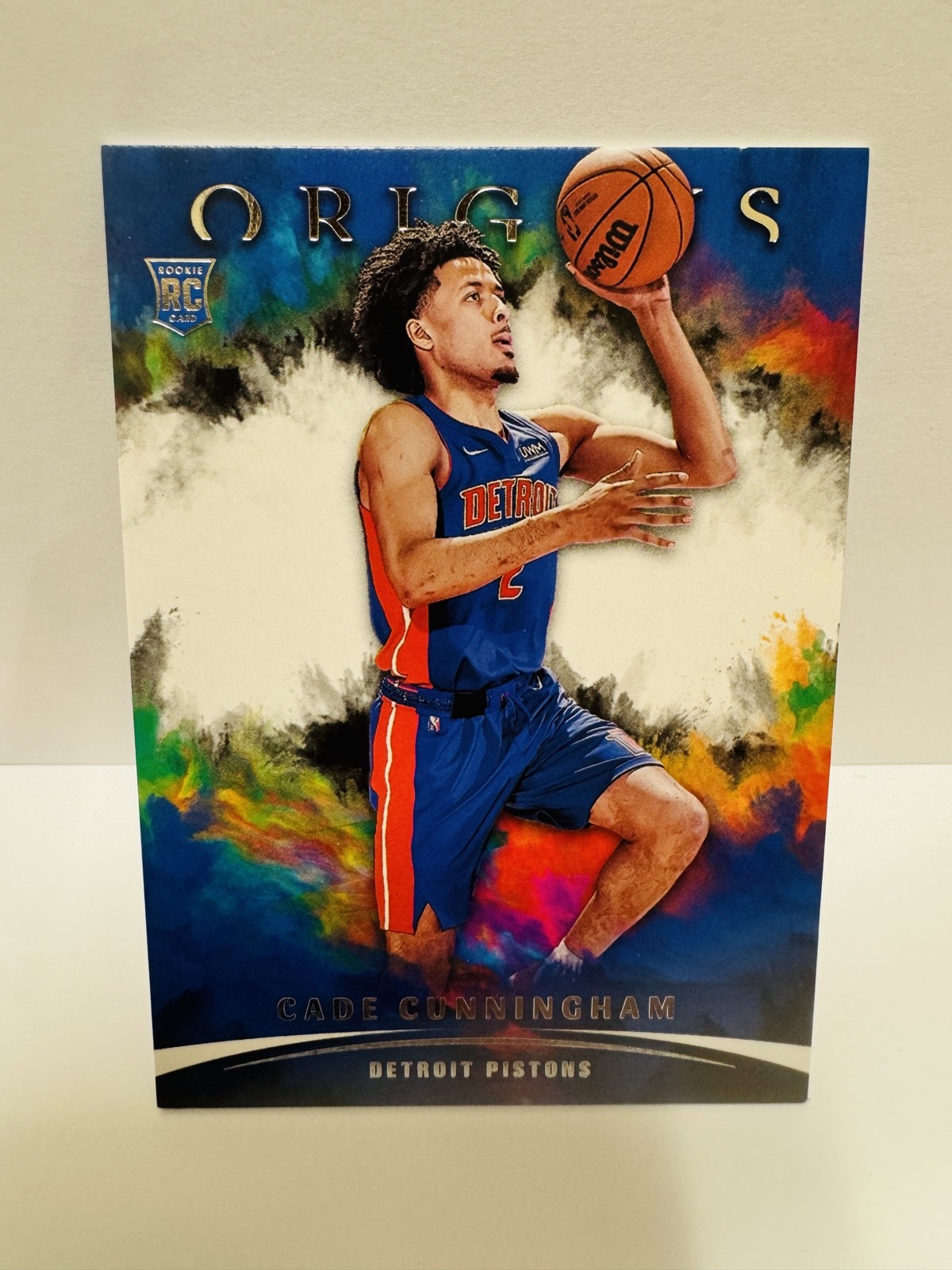 CADE CUNNINGHAM 2021-22 Panini Origins - Variation #51 (RC)