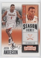 2016-17 Panini Contenders Draft Picks Season Ticket Justin Anderson #51 00e8