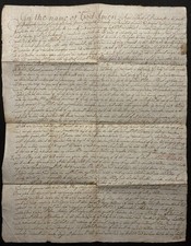 1675, Last Will and Testament of Richard Patrick of Borrowash, Ockbrook, Derby￼