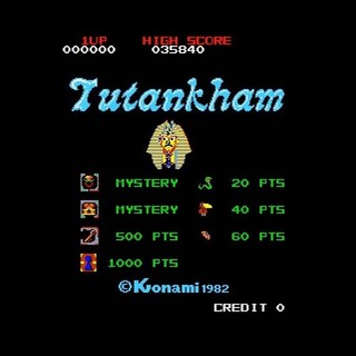 Used Tutankham Arcade game board KONAMI 1982 PCB P.C.Board From Japan