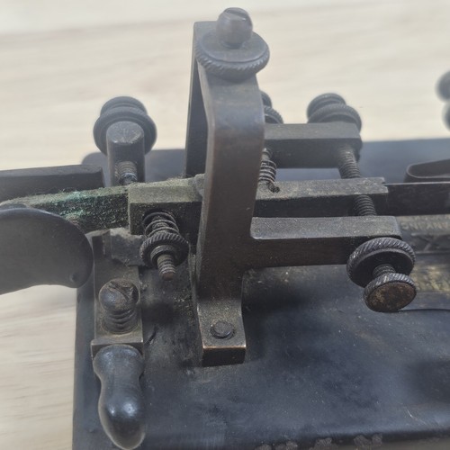 Vintage 1922 Vibroplex Original Bug Telegraph Key #84984 - Picture 9 of 12