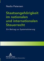 StaatsangehöRigkeit Im Nationalen Und Internationalen Steuerrecht | Petersen
