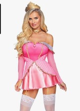 Leg Avenue 4 PC Naughty Napping Princess Women's Costume, Small