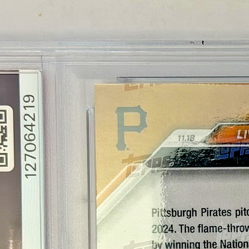 2024 Topps NOW Paul Skenes Livvy Dunne Offseason PSA 10 GEM MINT Viral Rookie - Bild 9 von 12