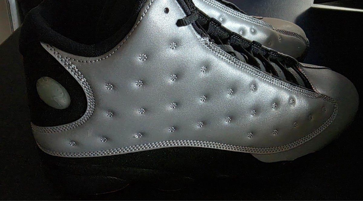Size 13 - Air Jordan 13 Retro Reflective Silver for sale online | eBay