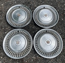 1971 71 1972 72 Cadillac Deville Hubcaps Wheel Covers Hub Caps 15 Set Of 4 Oem 1971 71 1972 72 Cadillac Deville Hubcaps Wheel Covers Hub Caps 15 Set Of 4 Oem