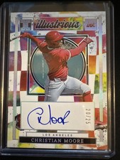 2025 Panini Impeccable - Illustrious Ink Christian Moore #ILI-CM Holo Silver /25