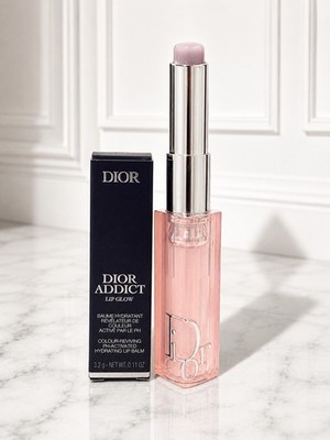Dior Addict Lip Glow Colour-Reviving PH Activated Lip Balm 078 Icy Blue New