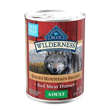 Blue Buffalo Wilderness Adult Wet Dog Food, Grain Free, Red Meat Paté, 12.5oz 3.58 per gallon