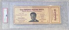 Muhammad Ali Unique Signed Mission Bouts Ticket PSA/DNA Auto