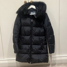 Prada Navy Blue Women’s Fur Long Cost Size 40