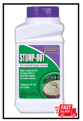 Bonide Stump-Out Granules, Do-it-Yourself At Home Stump Removal Pellets, 1 lb. F