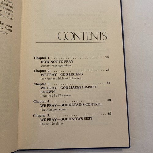 Help! I Don't Know How To Pray. Amen. Peter Letchford First Edition 1976 HC - Picture 9 of 13