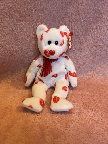 Ty Beanie Babies 2000 Smooch The Bear (A4)