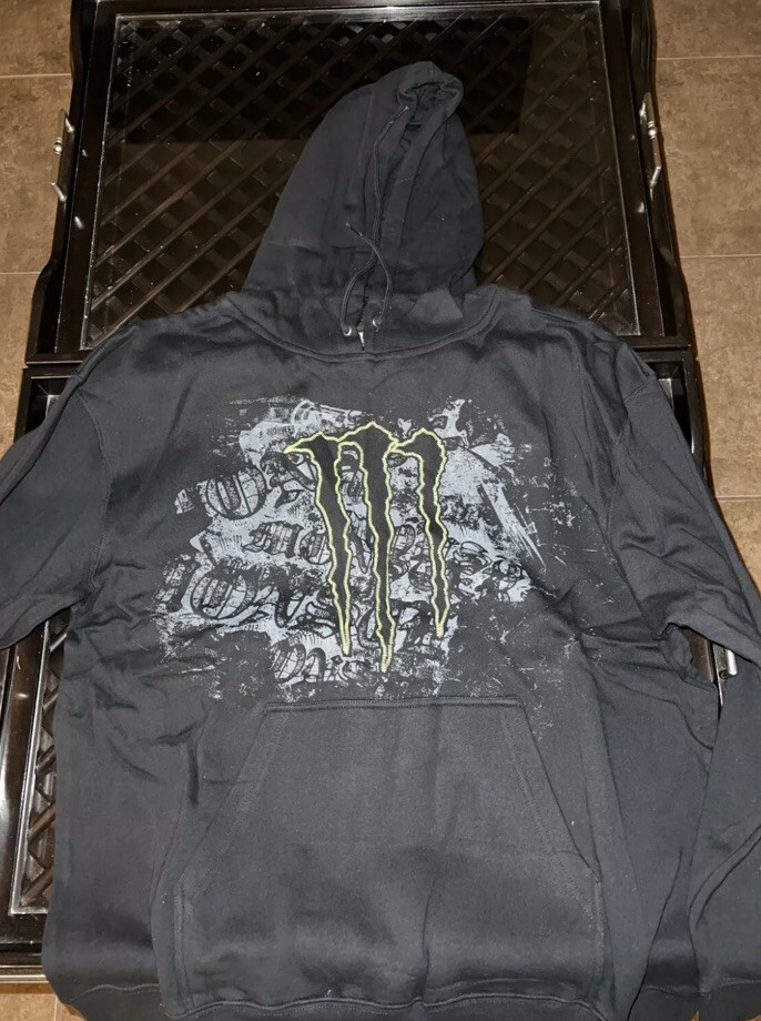 monster energy hoodie xl In Plastic Packaging | eBay