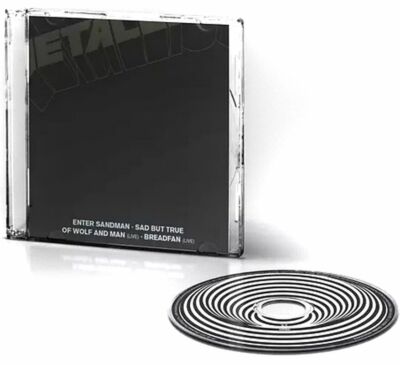 Metallica Pockit CD 3 Inch Enter Sandman Remastered Limited Edition NEU