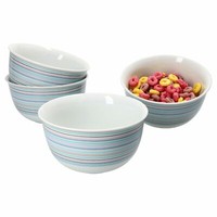 Ritzenhoff Doppio Circle 4Er Set Bowl-Schalen 450Ml MüSli Salat DessertschüSsel