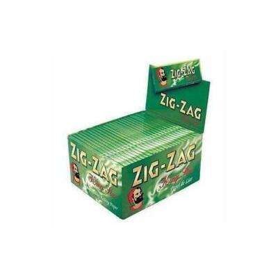 Zick-Zag King Size Green Box