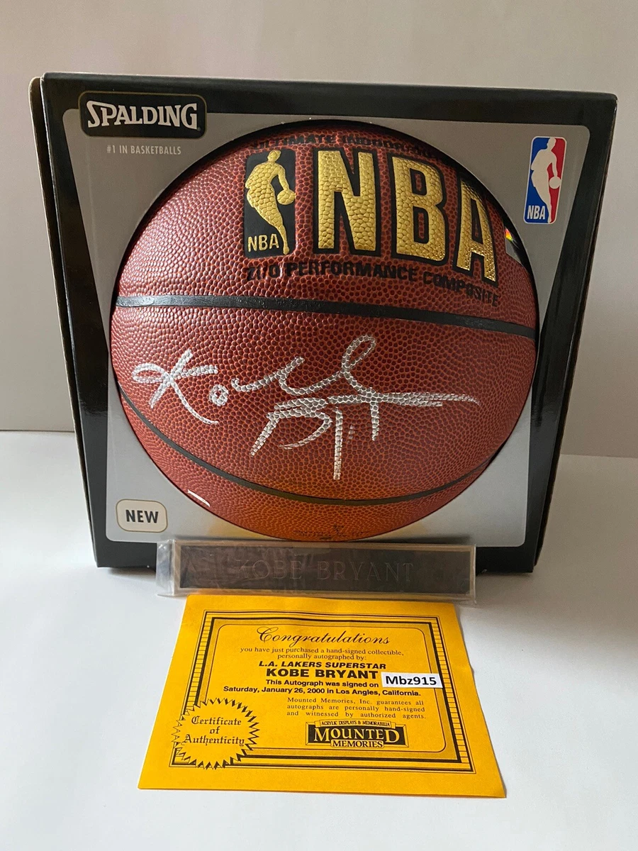 NBA Kobe Bryant Signed Basketballs, Collectible Kobe Bryant Signed  Basketballs