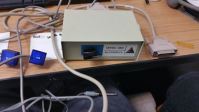 DATA TRANSFER SWITCH A/B 25 PIN PARALLEL w/ Serial Parallel Cable and Lights