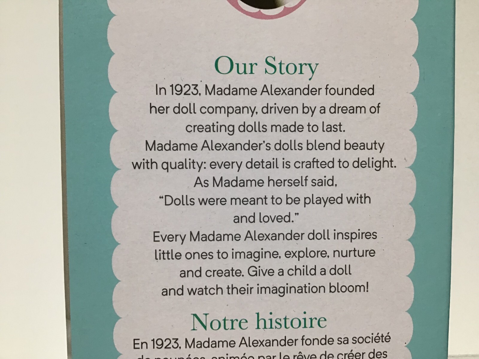 Madame Alexander Baby Doll 12" Li'l Cuddles Baby Set Accessories Naptime New