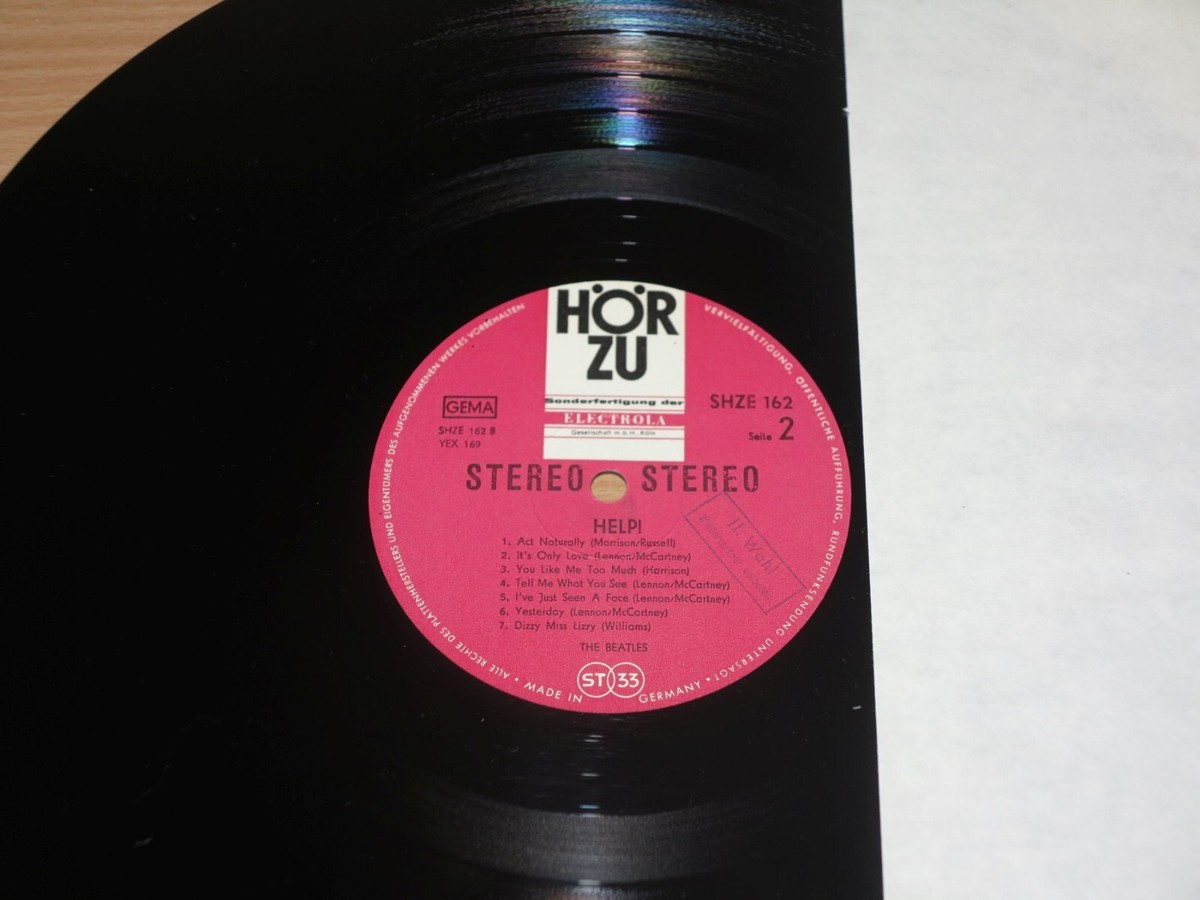 THE BEATLES／　Help ドイツ盤2nd1965 press THE BEATLES／ Help ドイツ盤2nd1965 press - メルカリ