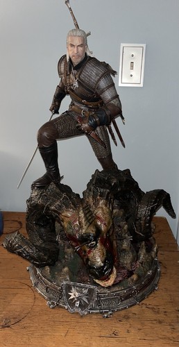 Prime1Studio EX Geralt of Rivia Premium Masterline RARE Witcher Wild Hunt