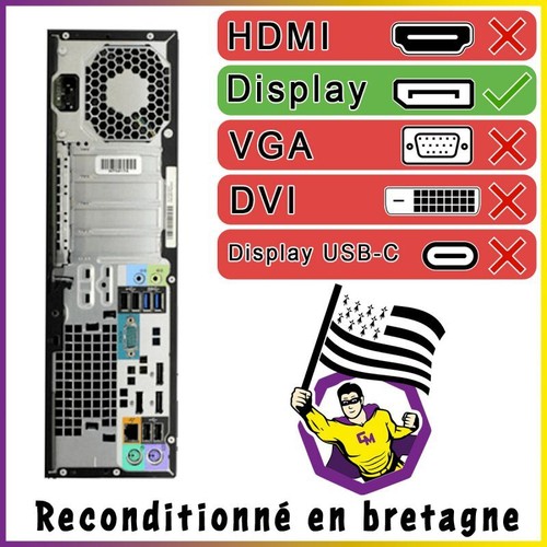 PC HP Workstation Z230 SFF Bildschirm 22 " Intel I5-4570 RAM 32Go HDD 500Go W10 - Bild 7 von 7