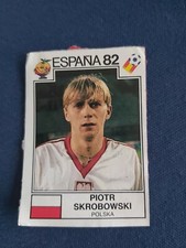 Panini Sticker World Cup Espana 82 No.60 Piotr Skrobowski Poland
