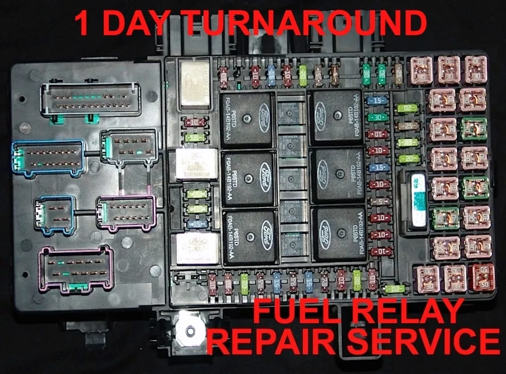 2004 Lincoln Navigator Fuse Panel