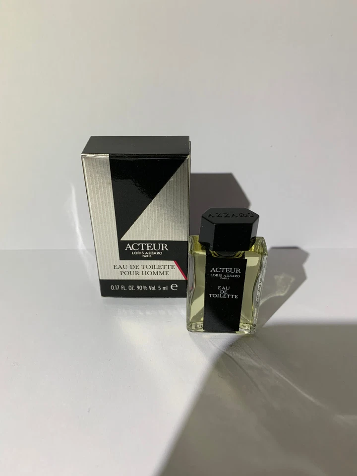 Loris Azzaro Acteur Pour Homme 5 ml EdT Vintage unbenutzt voll top
