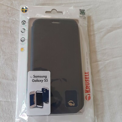 Krusell Folio Tasche Smart Schutz-Hülle Flip-Case Cover für Samsung Galaxy S5