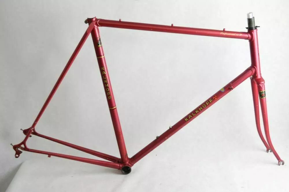 KALKHOFF PROFESSIONAL 13 S road frame and fork REYNOLDS 531 good condition