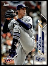 2020 Topps Opening Day Tyler Glasnow Tampa Bay Rays #106
