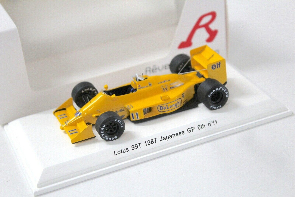 1:43 Spark Lotus 99T 1987 Japanese GP 6th #11 Nakajima | eBay 1:43 Spark Lotus 99T 1987 Japanese GP 6th #11 Nakajima | eBay