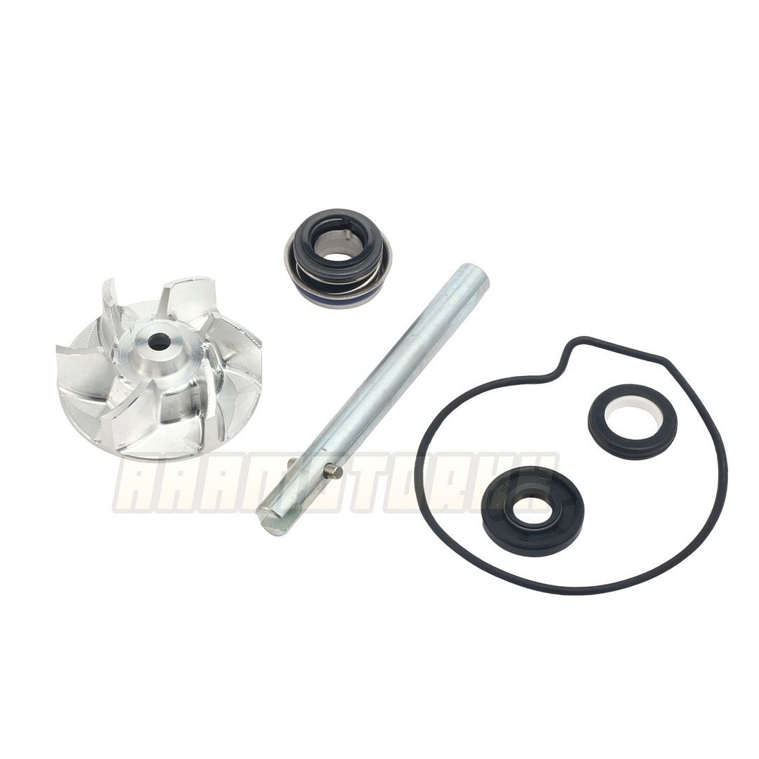 Water Pump & Oil Seal Kit For Kawasaki Z1000 / ZR1000 (2003-2012) - Caltric Brand, 90-Day Warranty