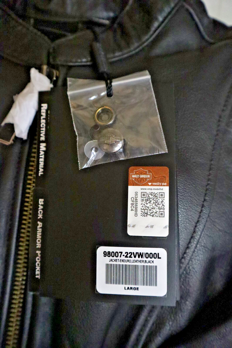 Harley Davidson Women's Enduro Leather Riding Jacket (98007-22VW
