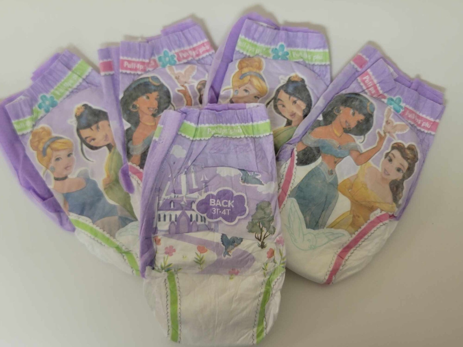 Huggies Girl's Pull-Ups Princess, 3T-4T, 5Ct Sample Pack - New | eBay