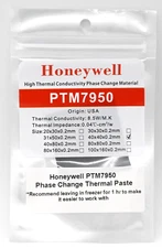 Honeywell PTM7950 40x40mm Phase Change Thermal Paste Laptop CPU Graphics